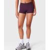 imageYEOREO Workout Shorts Women Low Rise 25 Squat Proof Seamless Gym Badriya Volleyball Booty ShortsBlack Cherry