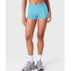 imageYEOREO Workout Shorts Women Low Rise 25 Squat Proof Seamless Gym Badriya Volleyball Booty ShortsLight Blue