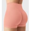 imageYEOREO Womens Biker Shorts 25 No Front Seam Elysina High Waist Hidden Scrunch Workout Gym Yoga Running ShortsCameo Pink