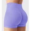 imageYEOREO Womens Biker Shorts 25 No Front Seam Elysina High Waist Hidden Scrunch Workout Gym Yoga Running ShortsPeriwinkle