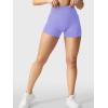 imageYEOREO Womens Biker Shorts 25 No Front Seam Elysina High Waist Hidden Scrunch Workout Gym Yoga Running ShortsPeriwinkle