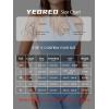 imageYEOREO Womens Halter Crop Top V Neck Workout Going Out Tank Top Padded Sleeveless Backless Trendy Summer CamisoleAiry Blue