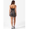 imageYEOREO Womens Halter Crop Top V Neck Workout Going Out Tank Top Padded Sleeveless Backless Trendy Summer CamisoleDark Gray