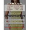 imageYEOREO Womens Halter Crop Top V Neck Workout Going Out Tank Top Padded Sleeveless Backless Trendy Summer CamisoleSky Yellow