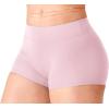 imageYEOREO Womens Low Rise Biker Shorts 25 No Front Seam Zahida Workout Volleyball Gym Yoga Booty ShortsLotus Root Pink