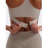 imageYEOREO Y Back Sports Bras for Women Padded Racerback Bra Paisely Light Impact Adjustable Straps Gym Workout TopsOat