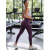 imageYEOREO Womens Christiy High Rise Athletic LeggingsBlack Cherry