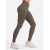 imageYEOREO Womens Christiy High Rise Athletic LeggingsCoffee