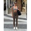 imageYEOREO Womens Christiy High Rise Athletic LeggingsCoffee