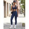 imageYEOREO Womens Christiy High Rise Athletic LeggingsDeep Navy