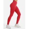 imageYEOREO Womens Christiy High Rise Athletic LeggingsTomato Red