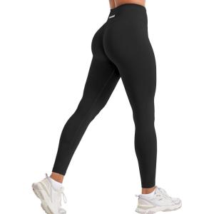 imageYEOREO Womens Christiy High Rise Athletic LeggingsBlack