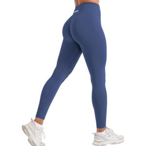 imageYEOREO Womens Christiy High Rise Athletic LeggingsBlue Gray