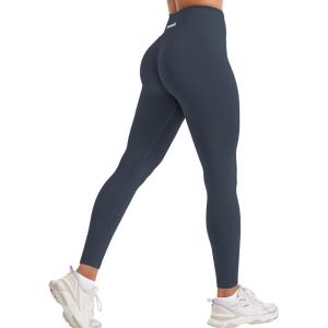 imageYEOREO Womens Christiy High Rise Athletic LeggingsDeep Navy