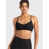 image:imageYEOREO CoreFlex Sports Bras for Women Workout Twist Cross Back Padded Adjustable Spaghetti Straps Gym Yoga TopsBlack