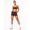 image:imageYEOREO CoreFlex Sports Bras for Women Workout Twist Cross Back Padded Adjustable Spaghetti Straps Gym Yoga TopsCocoa