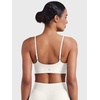 image:imageYEOREO LuxFlow Sports Bras for Women V Neck Adjustable Thin Straps Padded Workout Yoga Top Basic Wireless CamisoleWhite