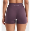image:imageYEOREO SoftHue Womens High Waisted Biker Shorts 36 No Front Seam Buttery Soft Tummy Control Klinain Yoga Workout ShortsBlack Berry Purple