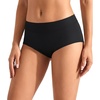 image:imageYEOREO LuxFlow Womens Low Rise Yoga Shorts Sexy Booty Biker Shorts No Front Seam for Workout GymBlack