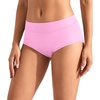 image:imageYEOREO LuxFlow Womens Low Rise Yoga Shorts Sexy Booty Biker Shorts No Front Seam for Workout GymBubblegum Pink