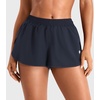 image:imageYEOREO Ease Women Workout Running Shorts 2 in 1 Quick Drying Athletic Tennis Gym Lined ShortsBadeg Blue