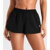 image:imageYEOREO Ease Women Workout Running Shorts 2 in 1 Quick Drying Athletic Tennis Gym Lined ShortsBlack