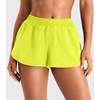 image:imageYEOREO Ease Women Workout Running Shorts 2 in 1 Quick Drying Athletic Tennis Gym Lined ShortsIridescent Green