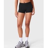 image:imageYEOREO LuxFlow Workout Shorts Women Low Rise 25 Squat Proof Seamless Gym Volleyball Booty ShortsBlack