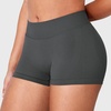 image:imageYEOREO LuxFlow Workout Shorts Women Low Rise 25 Squat Proof Seamless Gym Volleyball Booty ShortsDark Grey