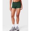 image:imageYEOREO LuxFlow Workout Shorts Women Low Rise 25 Squat Proof Seamless Gym Volleyball Booty ShortsForest Green