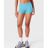 image:imageYEOREO LuxFlow Workout Shorts Women Low Rise 25 Squat Proof Seamless Gym Volleyball Booty ShortsLight Blue