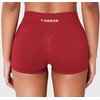image:imageYEOREO LuxFlow Workout Shorts Women Low Rise 25 Squat Proof Seamless Gym Volleyball Booty ShortsRed