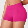 image:imageYEOREO LuxFlow Workout Shorts Women Low Rise 25 Squat Proof Seamless Gym Volleyball Booty ShortsRose Pink