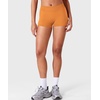 image:imageYEOREO LuxFlow Workout Shorts Women Low Rise 25 Squat Proof Seamless Gym Volleyball Booty ShortsTangerine