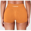 image:imageYEOREO LuxFlow Workout Shorts Women Low Rise 25 Squat Proof Seamless Gym Volleyball Booty ShortsTangerine