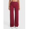 image:imageYEOREO SoftHue Straight Leg Leggings Women Fold Over Wide Leg Pants 315 Eddiy Casual Gym Workout SweatpantsAnchor Red