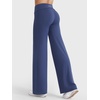 image:imageYEOREO SoftHue Straight Leg Leggings Women Fold Over Wide Leg Pants 315 Eddiy Casual Gym Workout SweatpantsNavy Blue