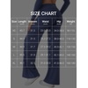 image:imageYEOREO SoftHue Straight Leg Leggings Women Fold Over Wide Leg Pants 315 Eddiy Casual Gym Workout SweatpantsNavy Blue