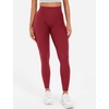 image:imageYEOREO SoftHue Workout Leggings for Women Hidden Scrunch Tummy Control Leggings High Waisted Gym Yoga PantsAnkela Red