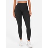 image:imageYEOREO SoftHue Workout Leggings for Women Hidden Scrunch Tummy Control Leggings High Waisted Gym Yoga PantsBlack