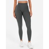 image:imageYEOREO SoftHue Workout Leggings for Women Hidden Scrunch Tummy Control Leggings High Waisted Gym Yoga PantsCoal