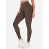 image:imageYEOREO SoftHue Workout Leggings for Women Hidden Scrunch Tummy Control Leggings High Waisted Gym Yoga PantsCoffee