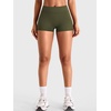 image:imageYEOREO CoreFlex Women Workout Shorts Low Rise Hidden Scrunch Butt Lifting Cargo Pockets 25 ShortsArmy Green