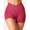 image:imageYEOREO Scrunch Butt Workout Shorts Women 35 Seamless V Cross Waist Sport Gym Amplify ShortsMagenta