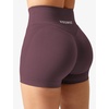 image:imageYEOREO Scrunch Butt Workout Shorts Women 35 Seamless V Cross Waist Sport Gym Amplify ShortsRose