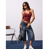 image:imageYEOREO CoreFlex Womens Tie Halter Twist Back Tank Top  Padded Workout Yoga Cop Top Going Out Y2k Trendy Summer CamisoleAnkela Red