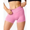 image:imageYEOREO Scrunch Butt Workout Shorts 35  Seamless V Cross Waist Sports Gym for WomenPink