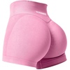 image:imageYEOREO Scrunch Butt Workout Shorts 35  Seamless V Cross Waist Sports Gym for WomenPink