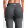 image:imageYEOREO CoreFlex Low Rise Butt Lifting Capri Leggings 16 Seamless Pants  No Front Seam Workout Gym Cropped Yoga Pants Scrunch Booty Impact for WomenCopper Ash