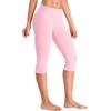 image:imageYEOREO CoreFlex Low Rise Butt Lifting Capri Leggings 16 Seamless Pants  No Front Seam Workout Gym Cropped Yoga Pants Scrunch Booty Impact for WomenInfant Pink